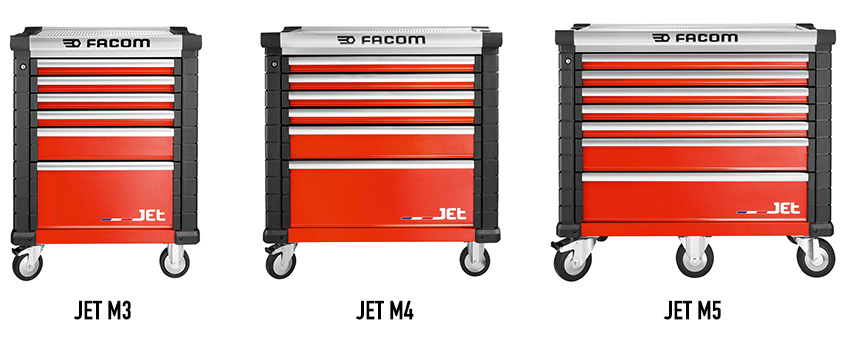 JET.8M5APF, Servante Facom 8 tiroirs 1194 x 1035 x 575mm