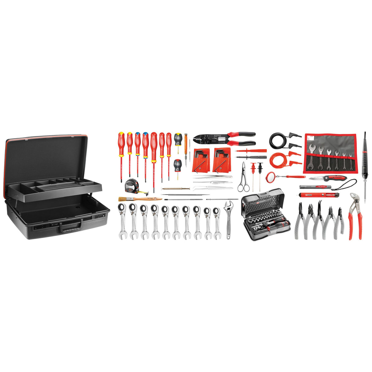 Sélection électricien 101 outils - valise