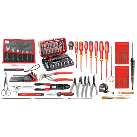 Sélection électricien 94 outils - valise