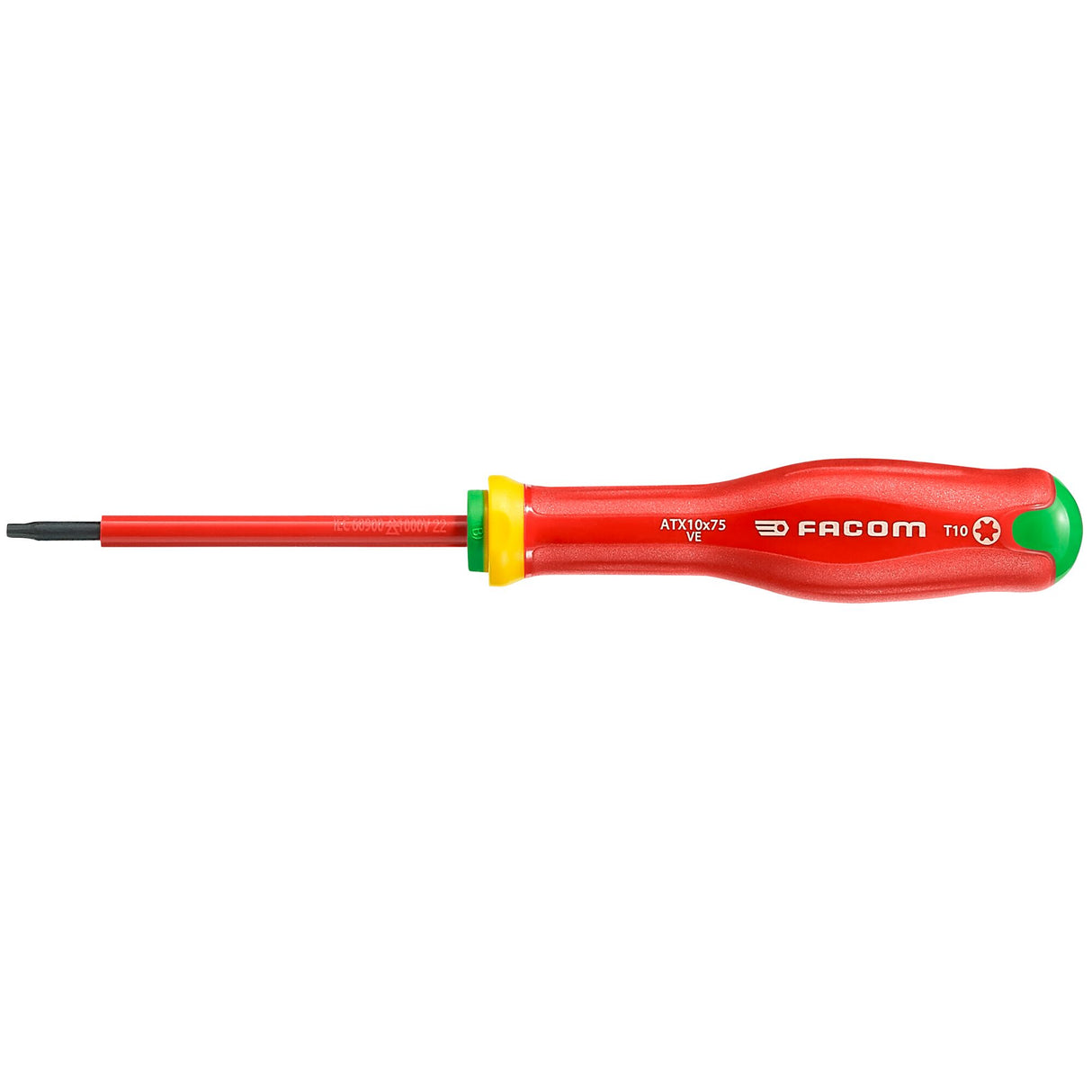 ATX.VE - Tournevis Protwist® isolés 1000 volts TORX®, 10 x 75