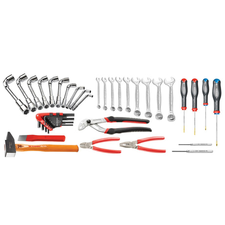 Sélection maintenance Industrielle 39 outils - sacoche textile compacte