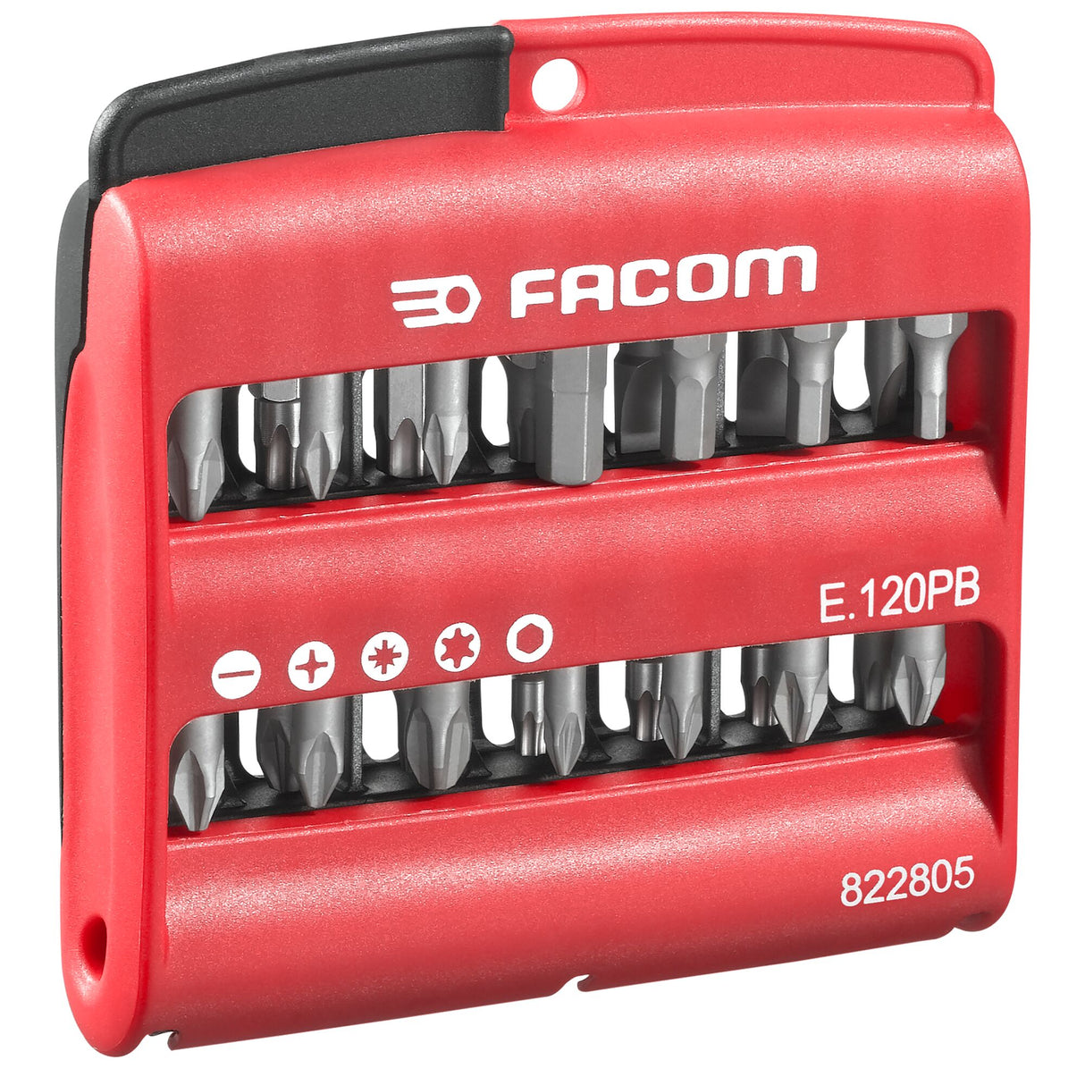 Bo?te de 28 embouts (fente, PH, PZ, 6 pans, Torx)