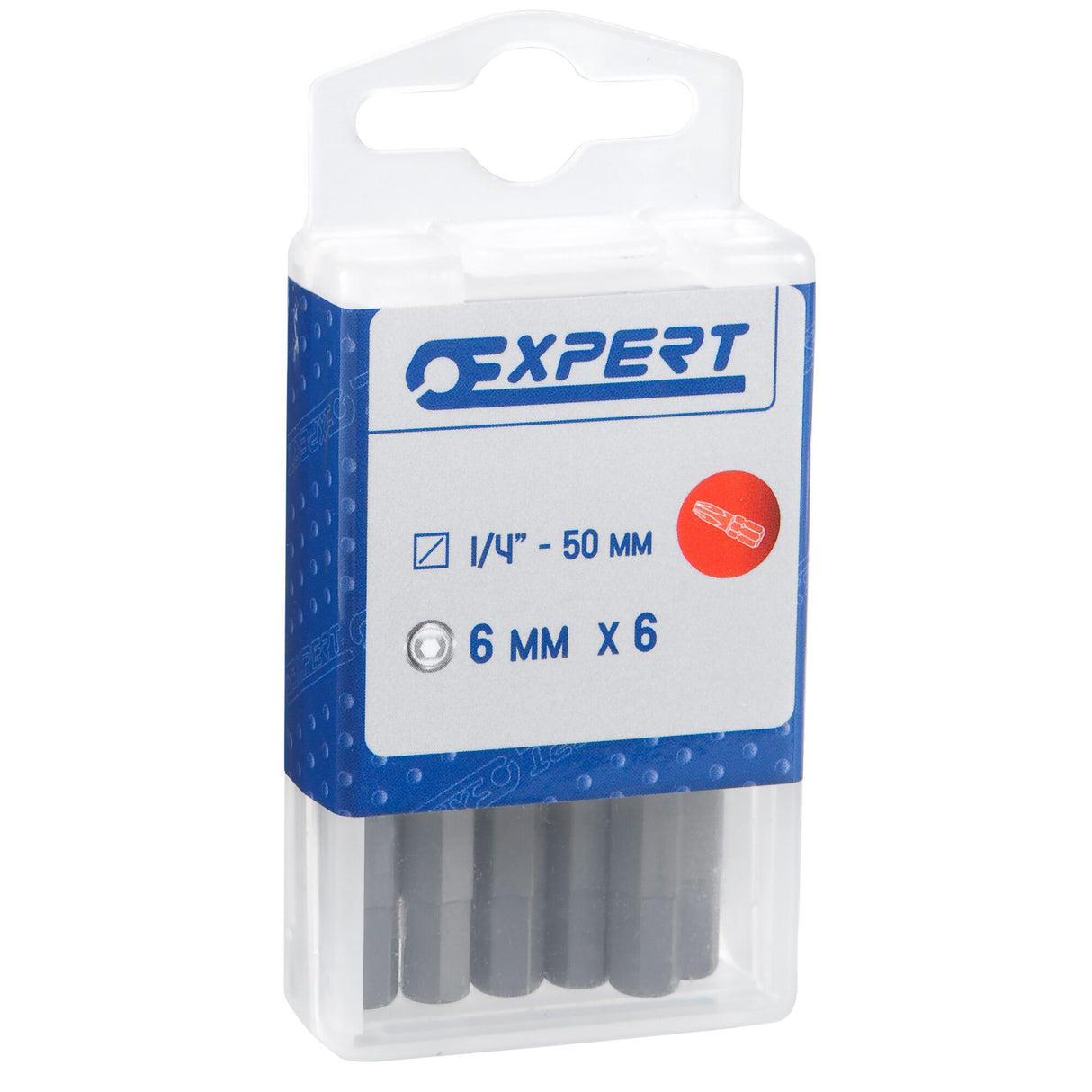 E113659 - EXPERT Embouts 6 Pans 50 mm - 1/4"