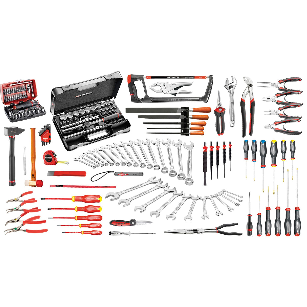 Sélection maintenance industrielle 165 outils - servante 6 tiroirs