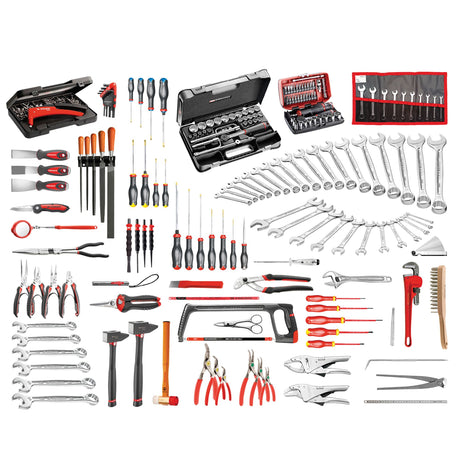 Sélection maintenance industrielle 200 outils - servante 7 tiroirs