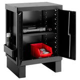 Meuble bas 2 portes - noir - RWS2