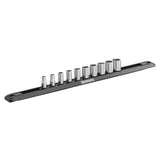 Rack magnétique de 10 douilles 1/4, 6 pans OGV® Grip